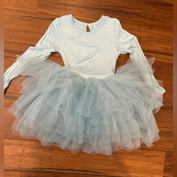 Bums and Roses Other - Little Bum Bums/ Bums and Roses Bamboo Tutu- Cinderella blue, size 5/6
